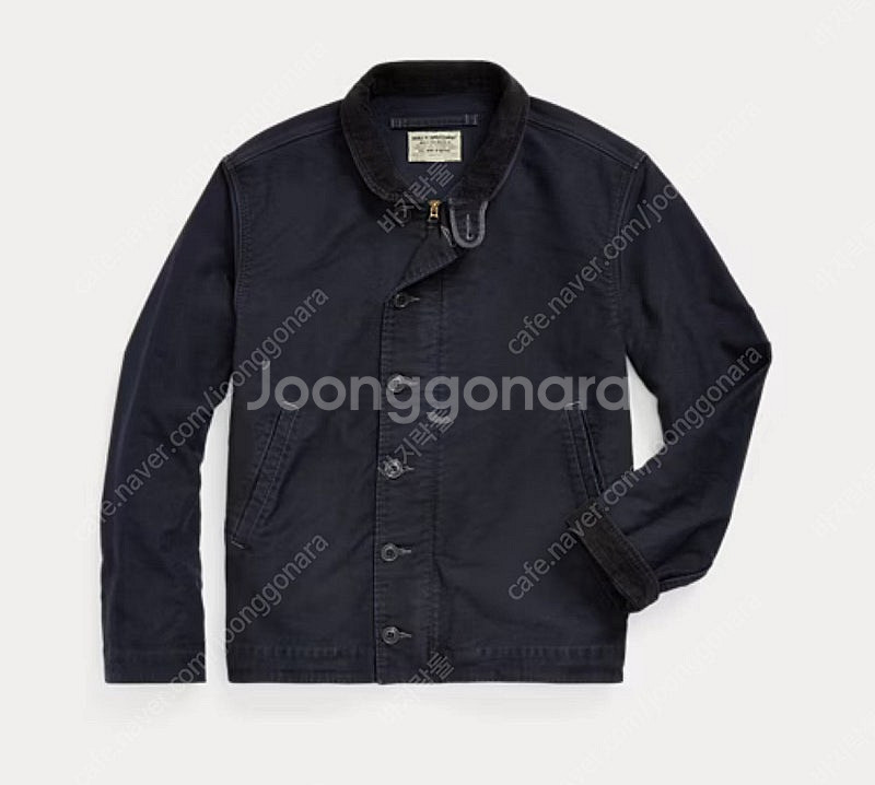 RRL 덱자켓 네이비 m사이즈--1