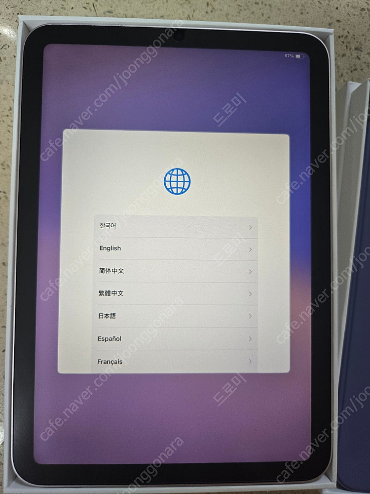 [아이패드] 미니6 wifi 핑크 64gb + 정품 스마트 폴리오--2
