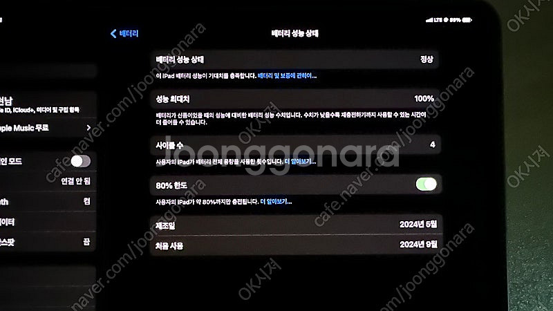 [팝니다] 아이패드 프로 M4 11인치 256 셀룰러 ...--0