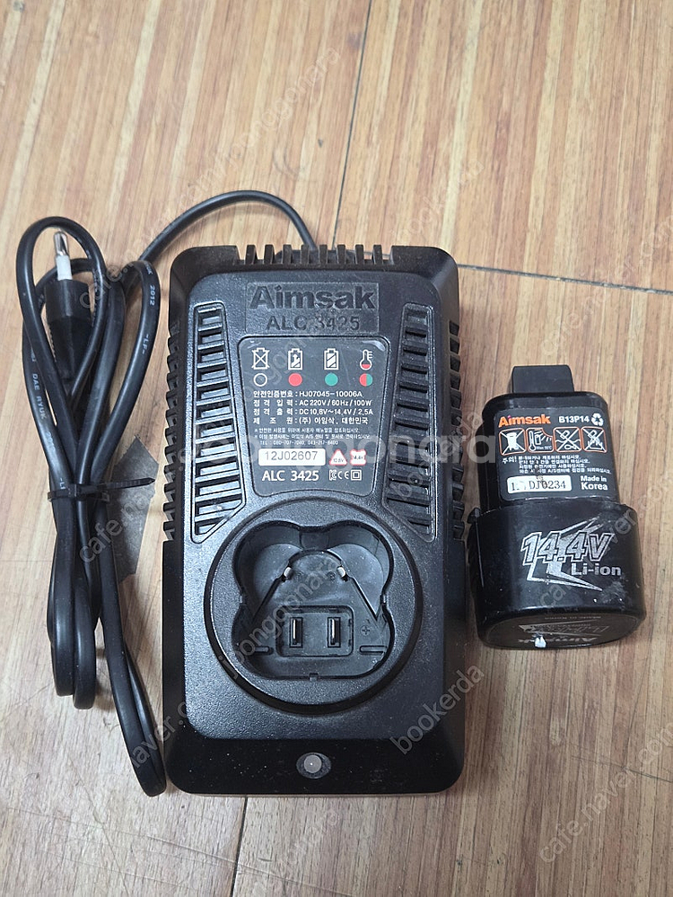 아임삭 충전기 ALC3425 + 14.4 V 리튬배터리...--0