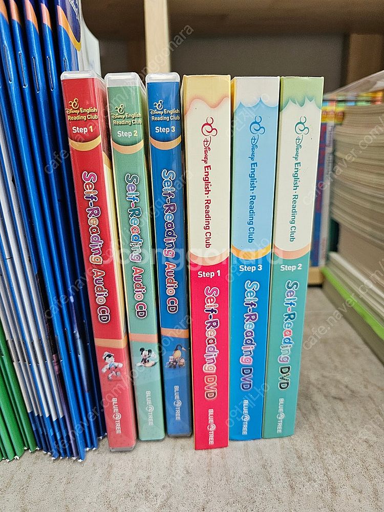 디즈니 잉글리시 리딩클럽 책, CD 전체 판매합니다.--4
