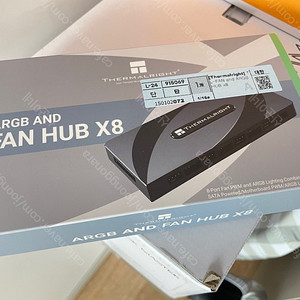 Thermalright TL-FAN and ARGB HUB x8 서린 새제품 팝니다