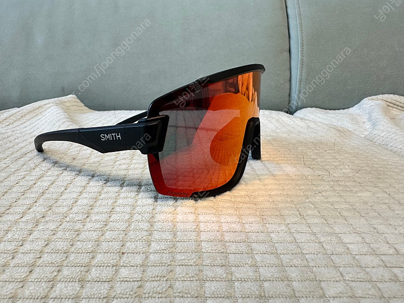 스미스 고글 와일드캣 매트블랙 크로마팝 레드 렌즈+투명렌즈 전체구성품 O--1