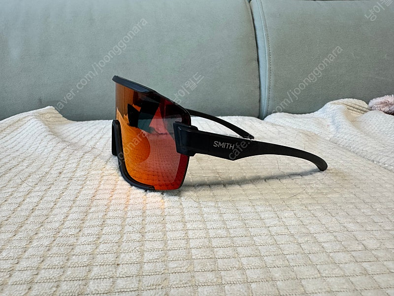 스미스 고글 와일드캣 매트블랙 크로마팝 레드 렌즈+투명렌즈 전체구성품 O--2