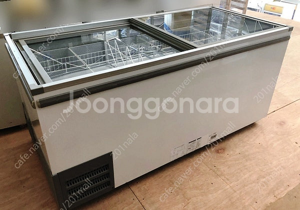 (201)캐리어 아이스크림 인버터 냉동평대 냉동쇼케이스...--0