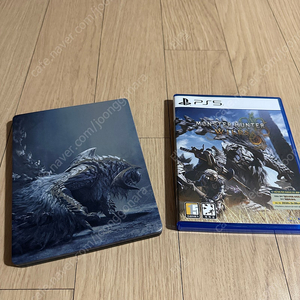 ps5 몬스터헌터 와일드 + 스틸북