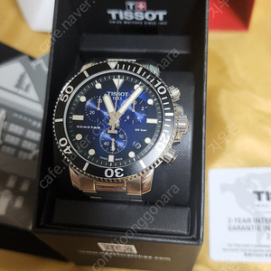 티쏘 TISSOT 시스타1000 크로노그래프청판44m