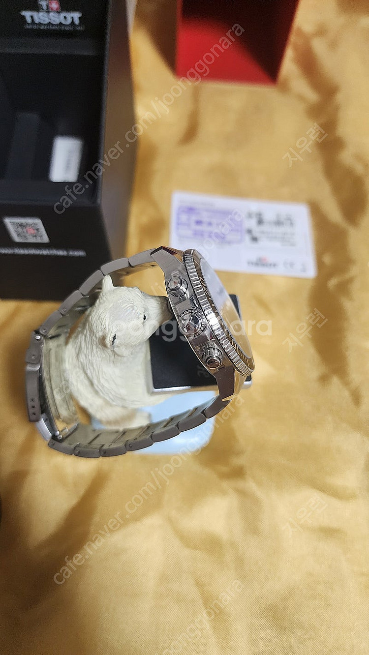 티쏘 TISSOT 시스타1000 크로노그래프청판44m--7