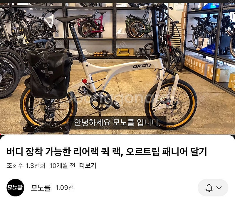 버디 3세대 스탠다드(투어용 렉설치 및 44T 교체)--9