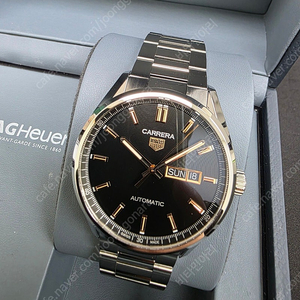 태그호이어 까레라 데이 데이트 41mm 41미리 로즈골드 스틸 WBN2013.BA0640 판매합니다.