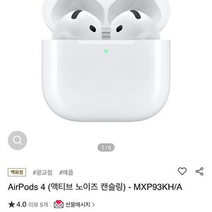 에어팟프로 4세대 노이즈캔슬링