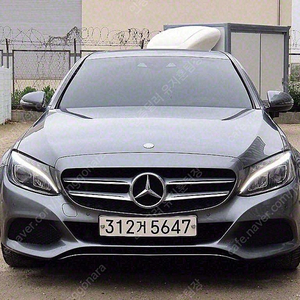 벤츠 인증중고 C클래스 중고 회색 2017년식 C220 d 아방가르드 수원중고차