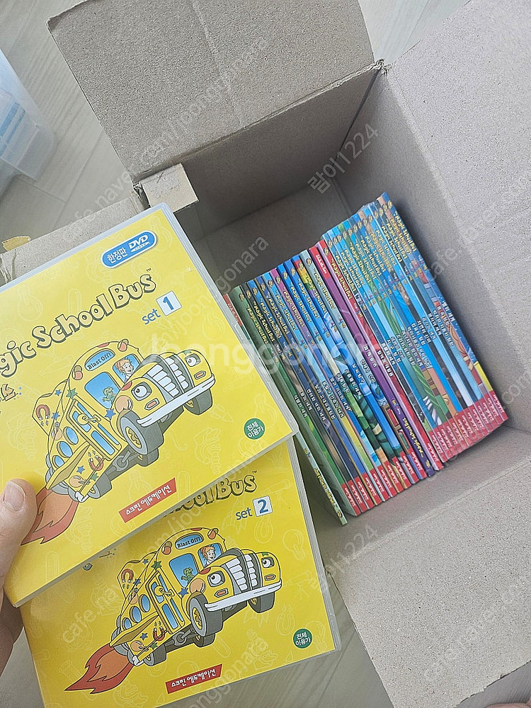 매직스쿨버스 DVD+원서--0