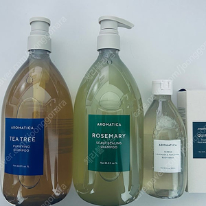 아로마티카 대용량 샴푸 로즈마리샴푸 + 티트리샴푸 + 마조람 바디워시