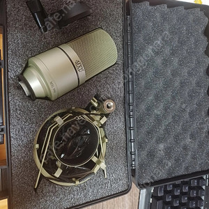 mxl990 + 스탠드, 팝필터