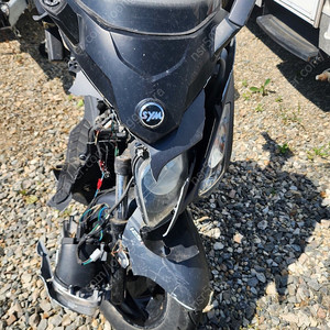 GTS125 오토바이 바이크 사고차