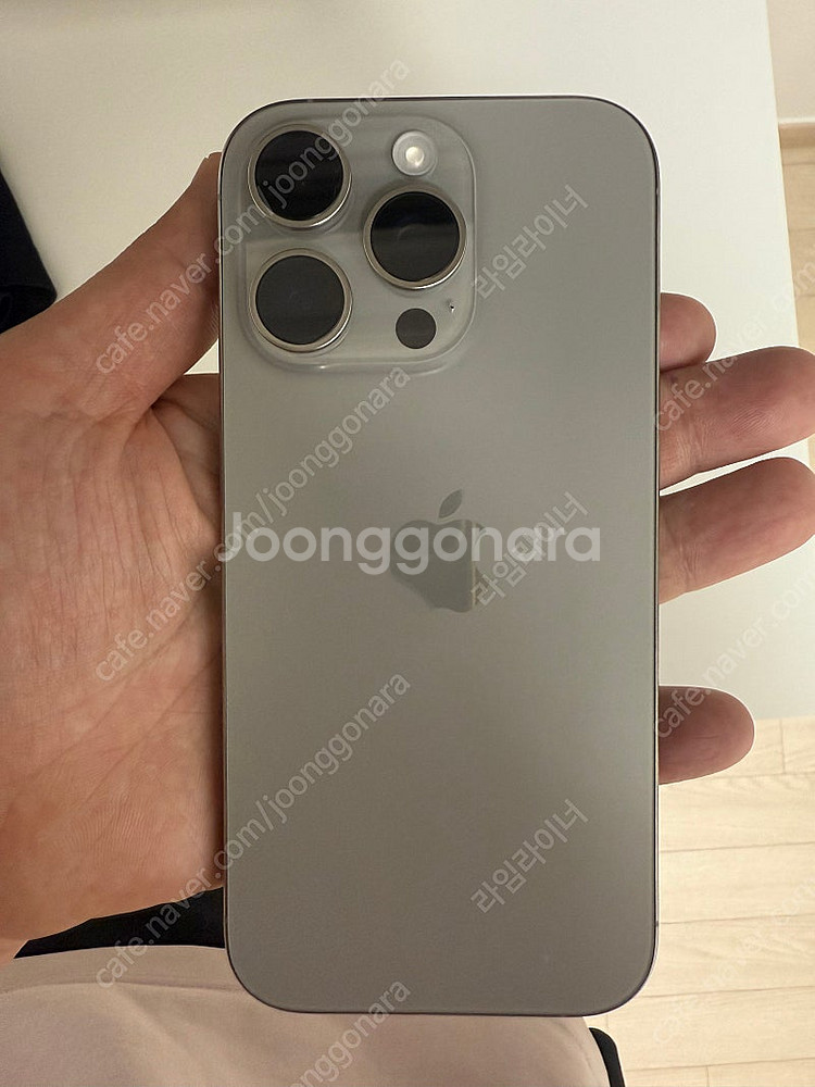 아이폰 16pro 256 내추럴 티타늄(자급제폰)--1
