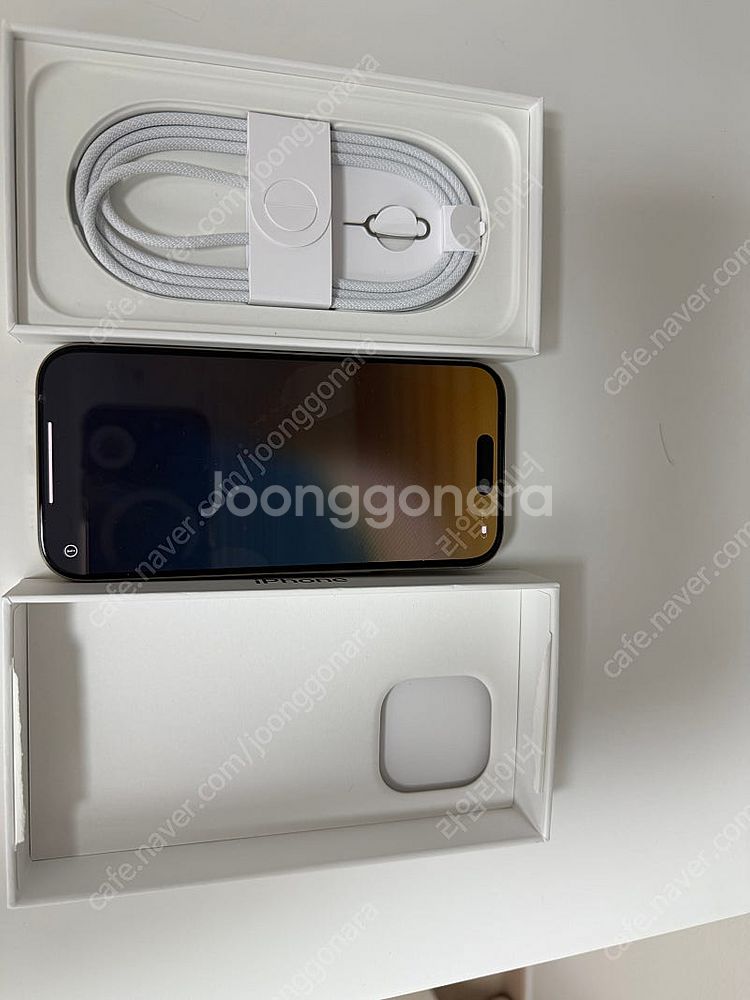 아이폰 16pro 256 내추럴 티타늄(자급제폰)--6