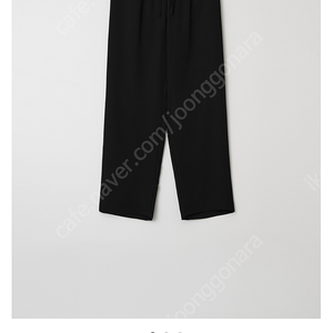 윤슬샵 essential summer pants (black)