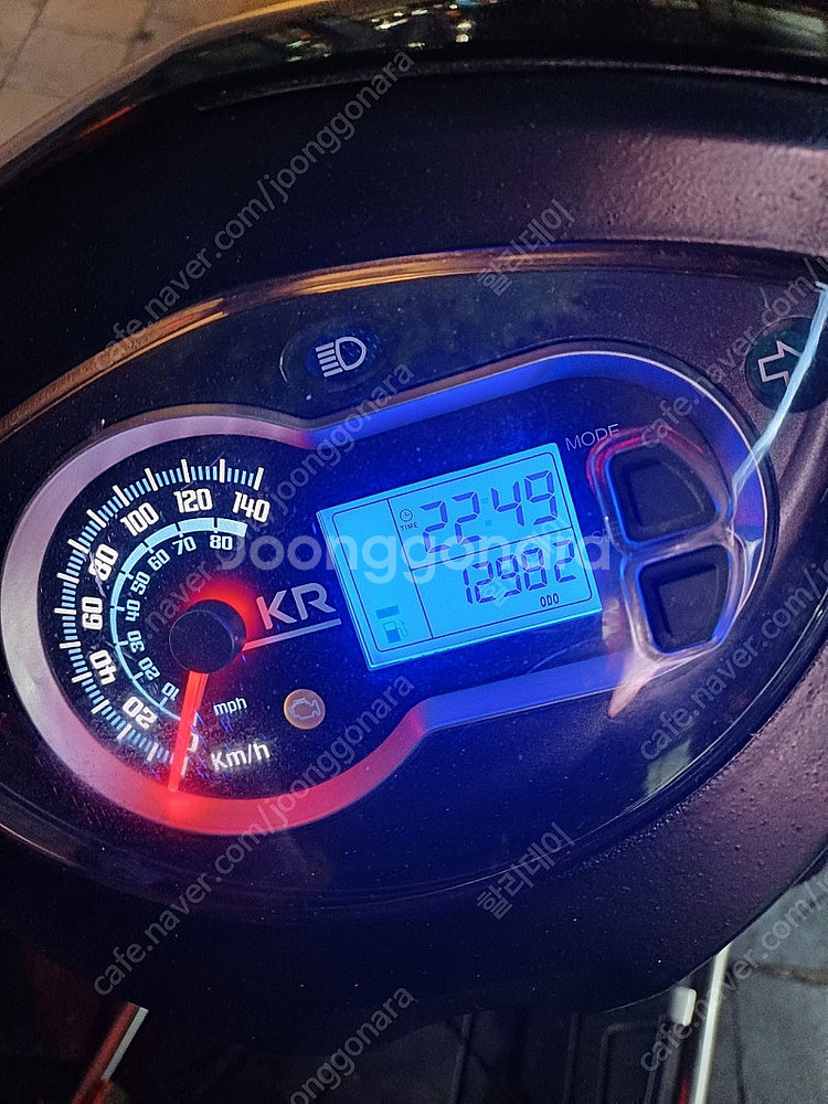 KR 비버 125CC 19년식 13000키로 상태 굿 ...--0