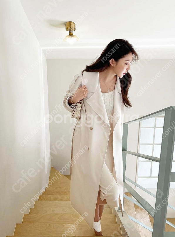 아디세떼흐, 루흐 / 22' 큐브라 롱 트렌치 코트 (...--0