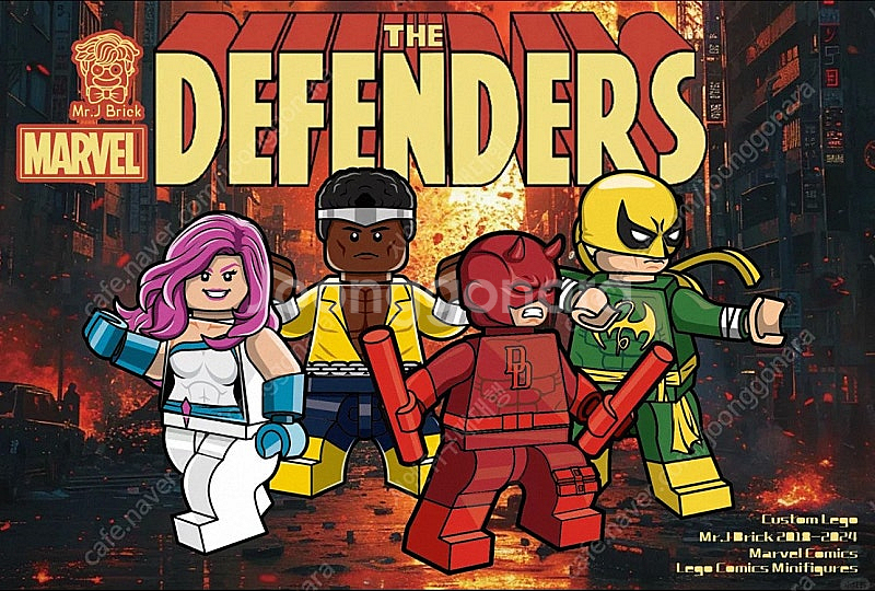 [중나 셀러회원] 레고 커스텀 mr.j 제시카 루크 2기 프리오더(운송비 미포)--1