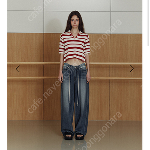 Le 르 crochet collar point knit pullover (red) 새상품 더위시 리즈 아상 칙스라벨 파티수
