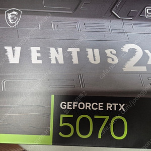 MSI RTX 5070 밴투스 2X OC 그래픽카드 팝니다