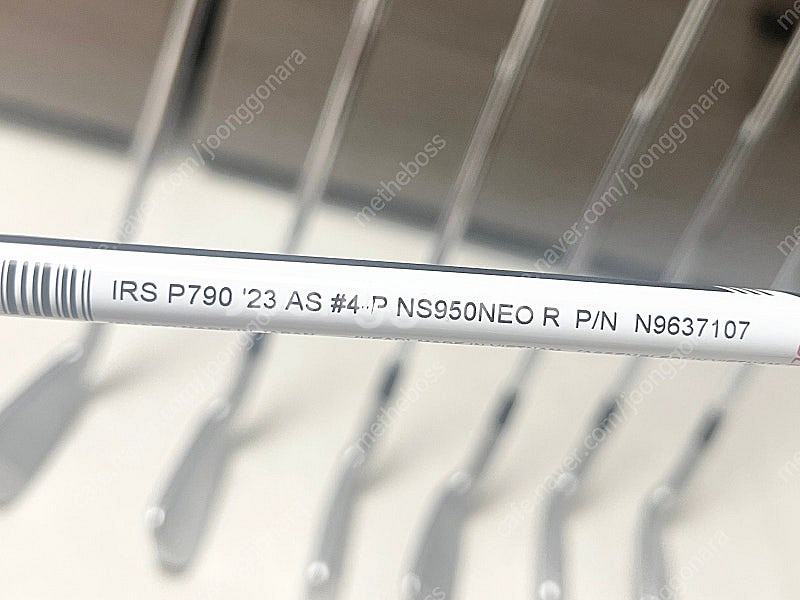 테일러메이드 23년 P790 아이언 세트 판매합니다!!--6