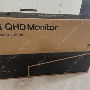 LG 32qn650(qhd) 모니터 미개봉 판매합니다