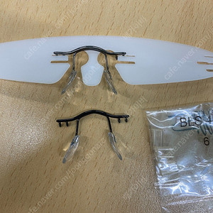 실루엣 안경 부품 이미지