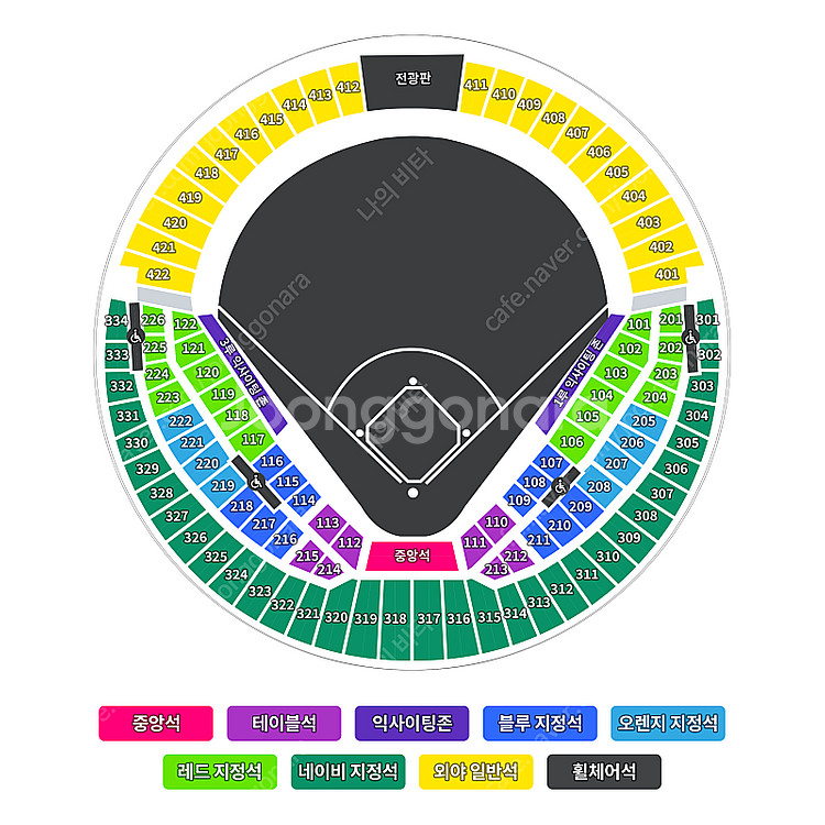 6월 4일 두산 베이스 vs KIA 양도합니다--0