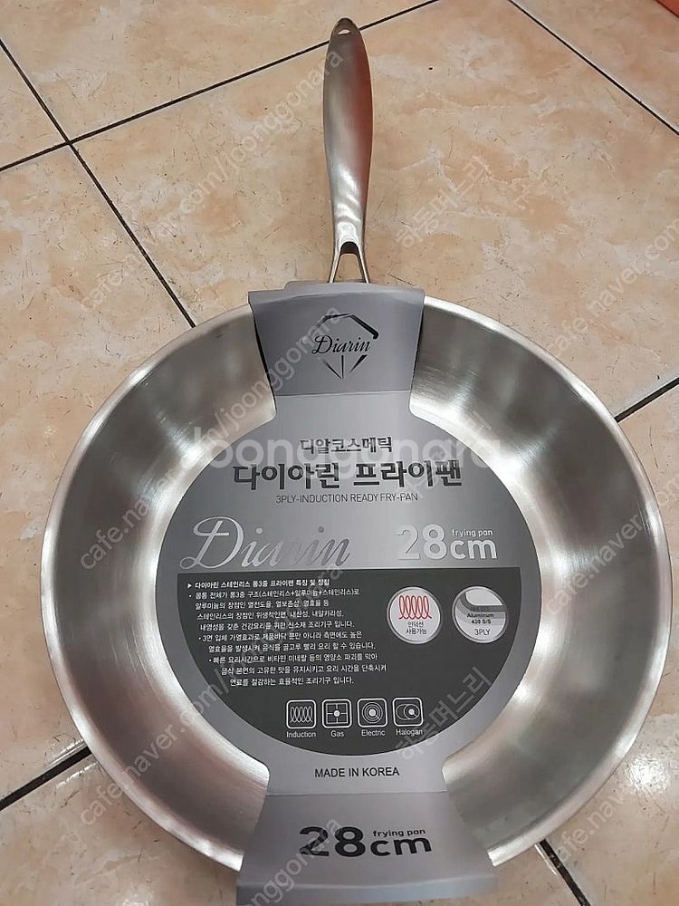 통삼중 후라이팬,궁중팬 (새상품)--0