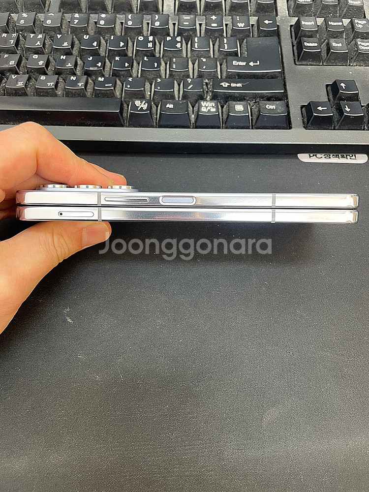 갤럭시Z폴드5 블루 256GB 무잔상 상태좋은 중고71...--5