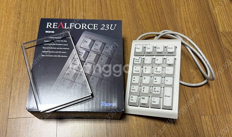 리얼포스 23u 키패드 화이트 판매합니다. (갤럭시팩토...--0
