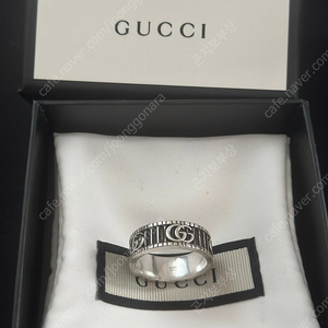 구찌 더블G 링 팔아요 19호