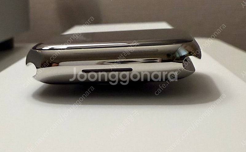 애플워치8 45MM 스테인리스 배터리 효율 100%--6