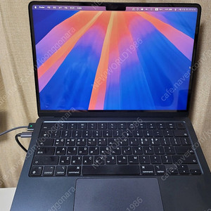 맥북 에어 m2 13인치 램8g ssd 256g + 패러럴즈