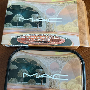 (새상품)맥 커넥트 인 컬러 아이섀도우 팔레트 브론즈 인플루언스