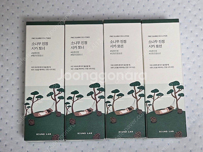 라운드랩 소나무 시카 토너 + 로션 250ml 2개 세...--0