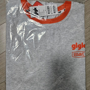 히로 glgk 빅웨이브 펭귄 티셔츠 멜란지 160
