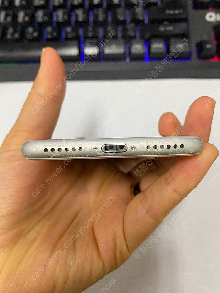 201956 아이폰7 실버 32GB 무잔상 인스타감성카...--6