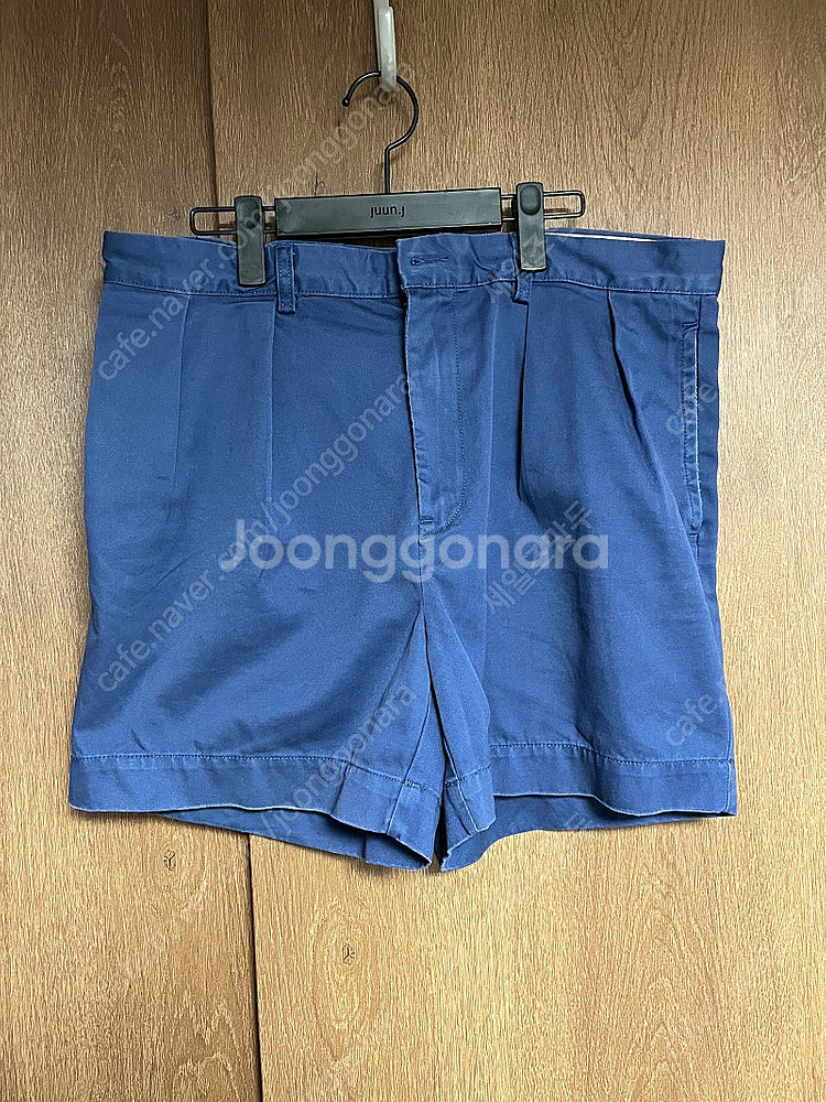 폴로 랄프로렌 코맥 릴렉스핏 플리츠 쇼트 반바지 쇼츠--0
