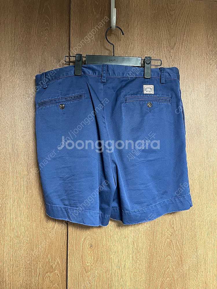 폴로 랄프로렌 코맥 릴렉스핏 플리츠 쇼트 반바지 쇼츠--1