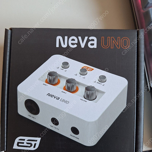 ESI Neva UNO 오인페 팝니다 +헤드셋 젠더 TRS 헤드폰잭 3.5to5.5