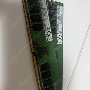 삼성 ddr4 램 8gb x2 (16gb)