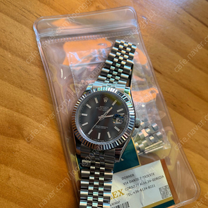 vs공장 데젓 데이저스트 실버 스틸 검판 41mm