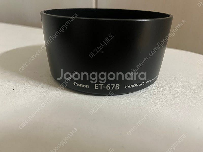 캐논 60mm 60마 렌즈 정품 후드 ET-67B--0