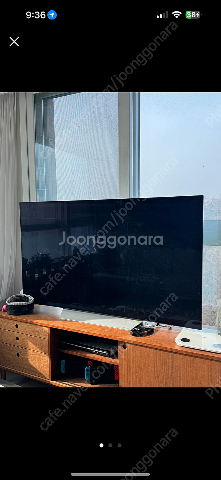 LG 65인치 OLED 액정불량 TV 판매--0