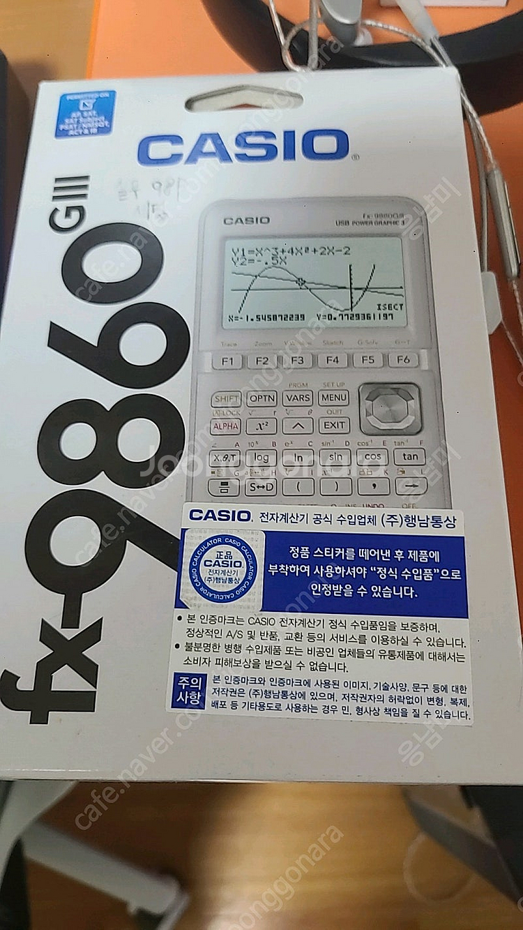 공학용 계산기 카시오 fx-9860g3--0